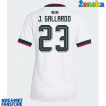 Meksiko Jesus Gallardo #23 Gostujuci Dres za Ženska SP 2026 Kratak Rukav